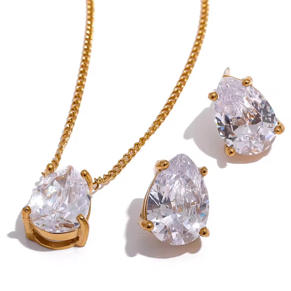 Fashion Jewelry Sets Cubic Zirconia