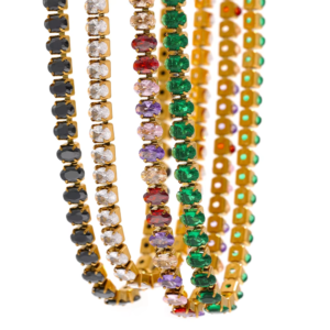 Cubic Zirconia Moissanite Necklace Bracelet Jewelry Set
