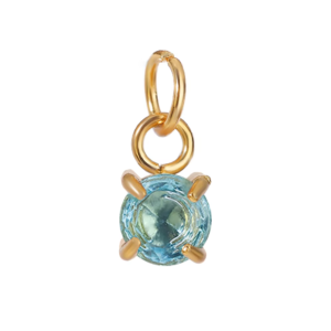 Zircon Stone Birthstone Jewelry Charms for Bracelet Making