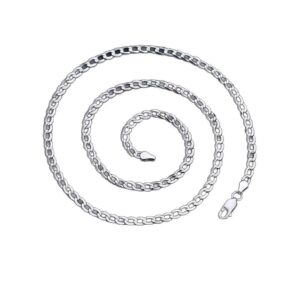 S925 Sterling Silver Hip-hop Cuban Link Chain for Men & Women