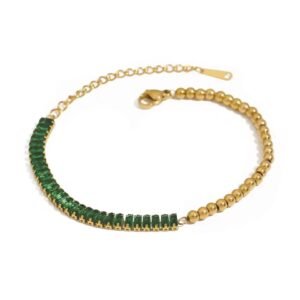 Mix Ball 5MM Tennis Chain Bracelet for Women