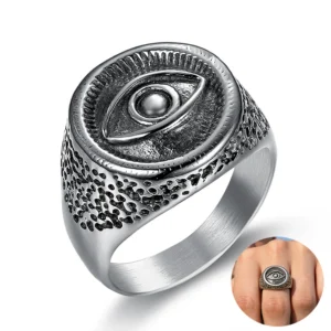 Ancient Egyptian Cultural Eye Ring