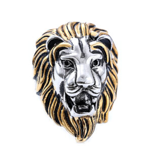 Minimalist Antique Tiger Ring Vintage Rings for Men