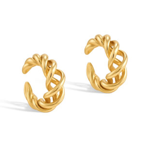 Waterproof Geometric C Shape Earrings