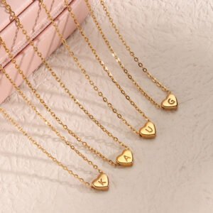 Heart Stainless Steel Korean Necklace