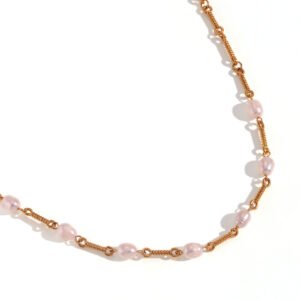 Freshwater Pearl Bracelet Necklace Set